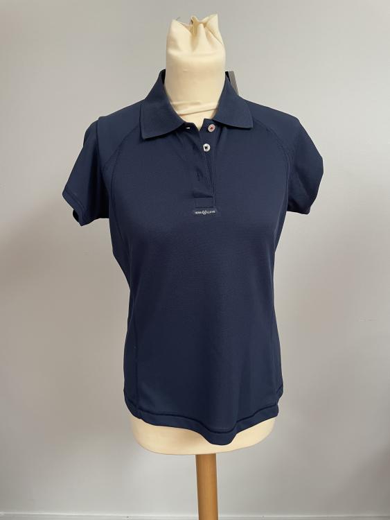 POLO FEMME HENRI LLOYD BLEU MARINE TAILLE S