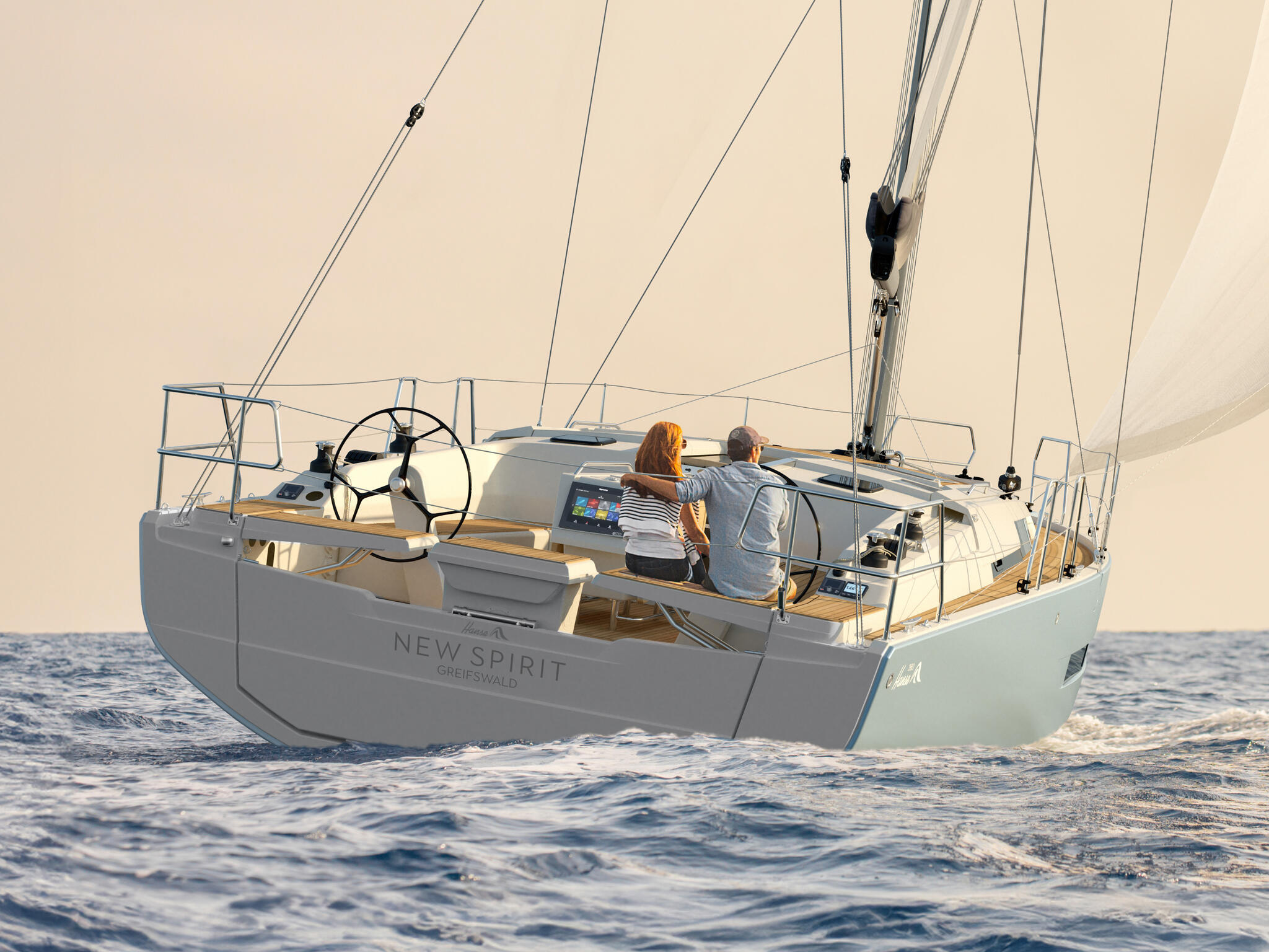 VOILIER HANSE 360 EN NAVIGATION