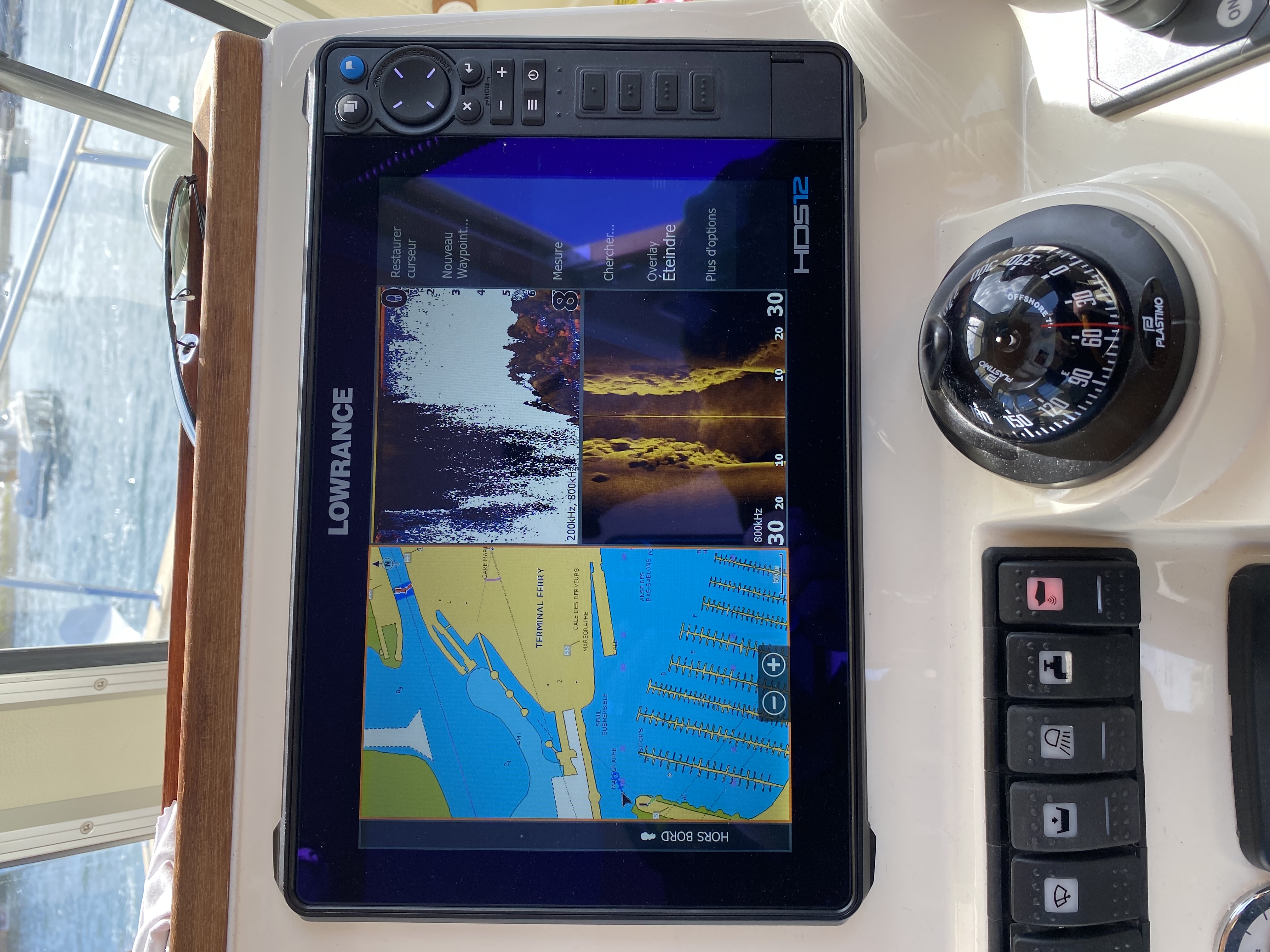 LOWRANCE HDS PRO + SONDE TOTALSCAN 